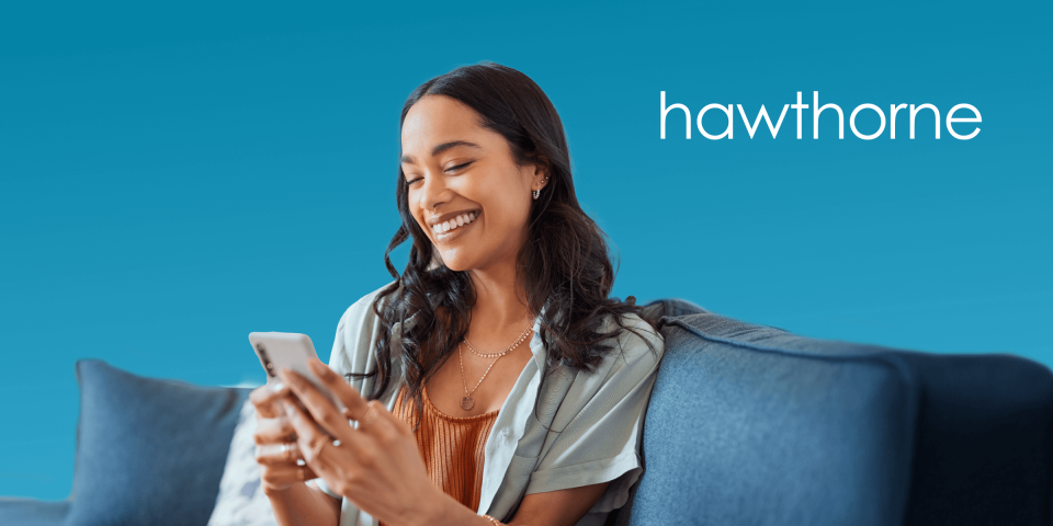 woman using a cell phone